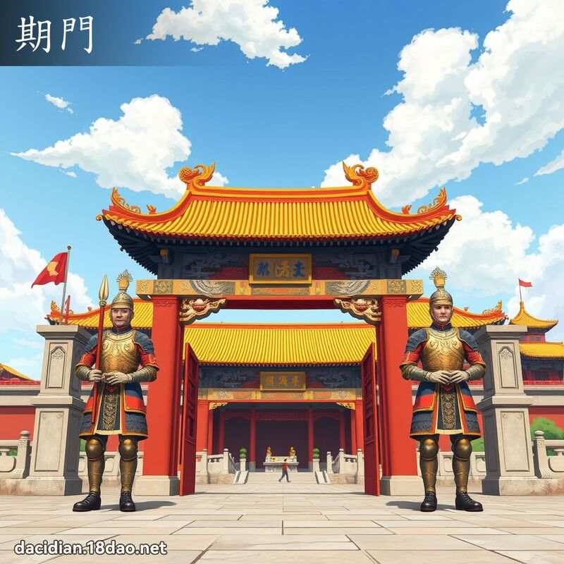 期門 - 國語大辭典配圖