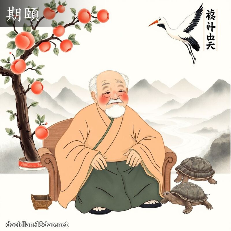期颐 - 国语大辞典配图