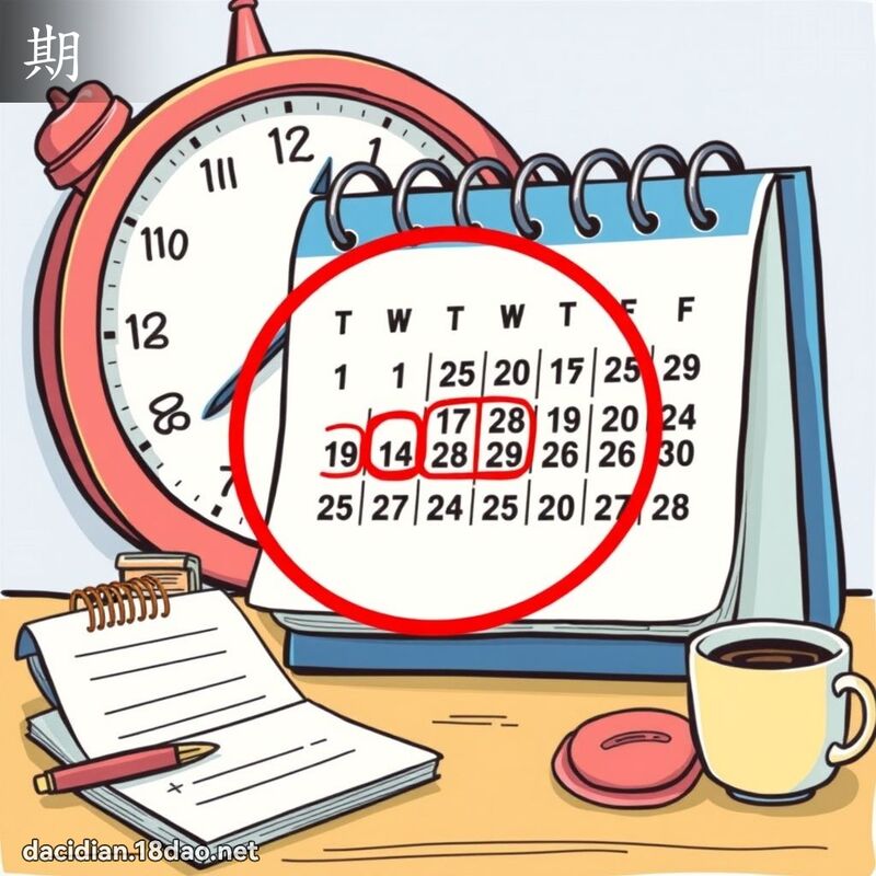 漢字: 期 (多音字)