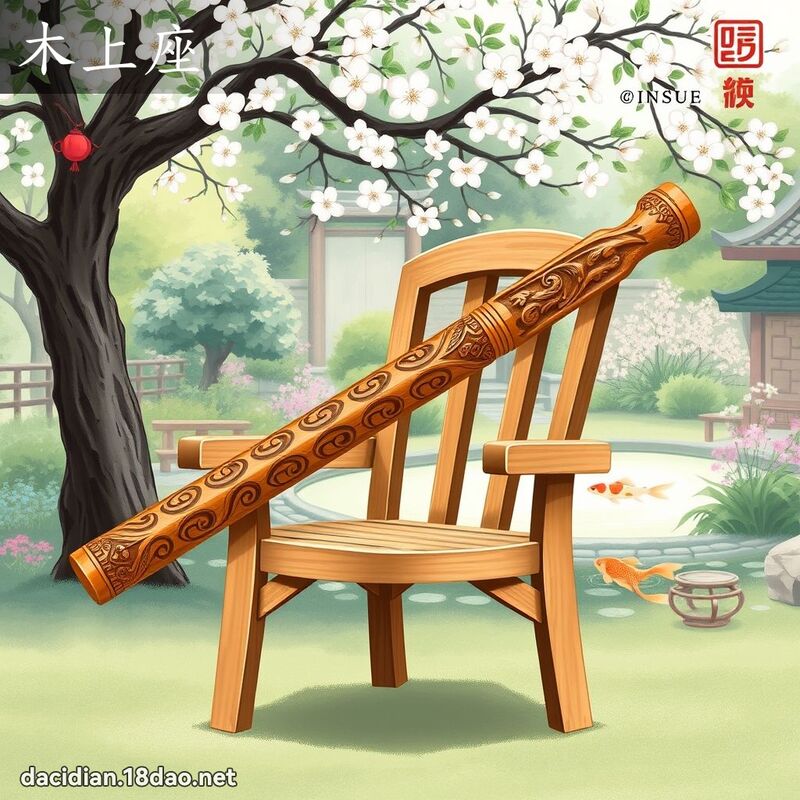 木上座 - 國語大辭典配圖