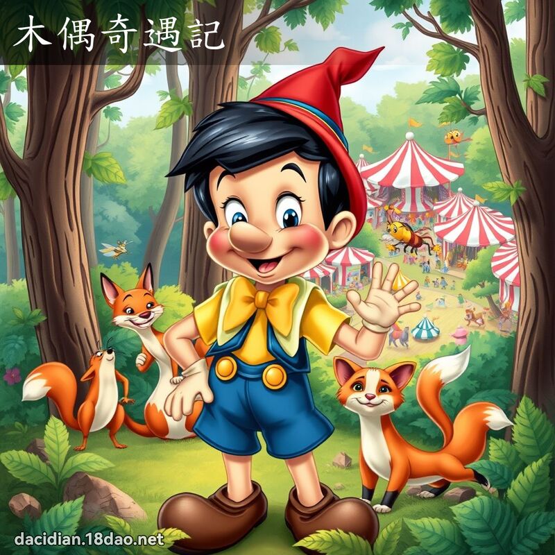 木偶奇遇记 - 国语大辞典配图