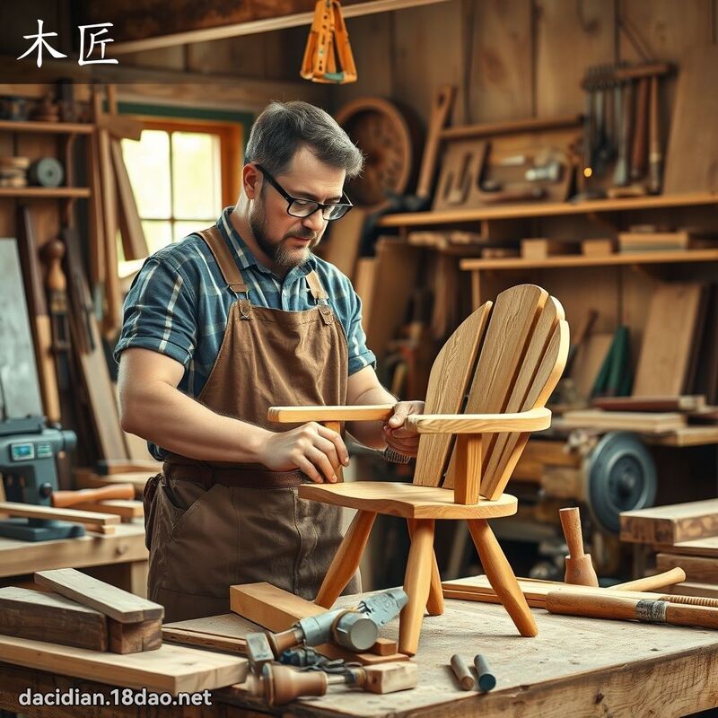 木匠 - 國語大辭典配圖