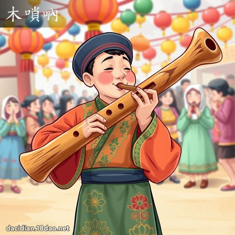 木嗩吶 - 國語大辭典配圖