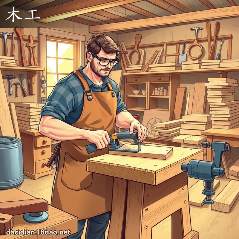 木工 - 國語大辭典配圖