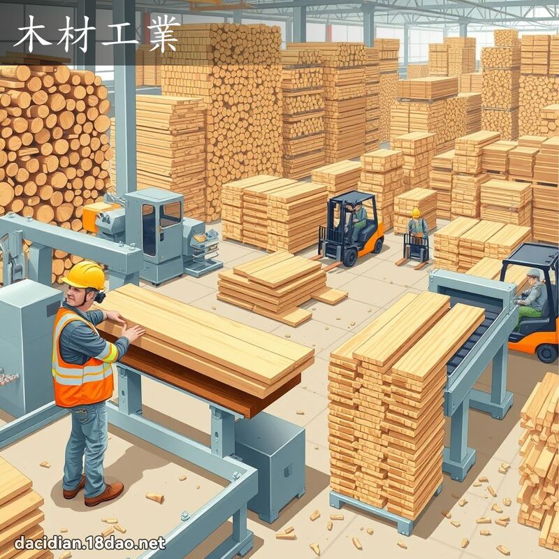 木材工业 - 国语大辞典配图