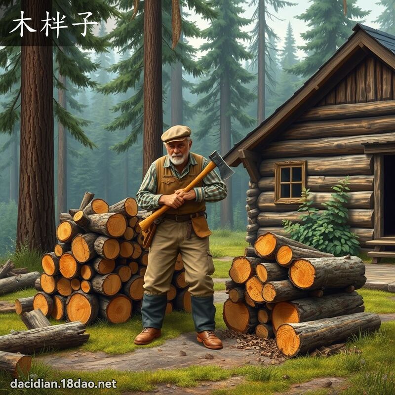 木柈子 - 國語大辭典配圖