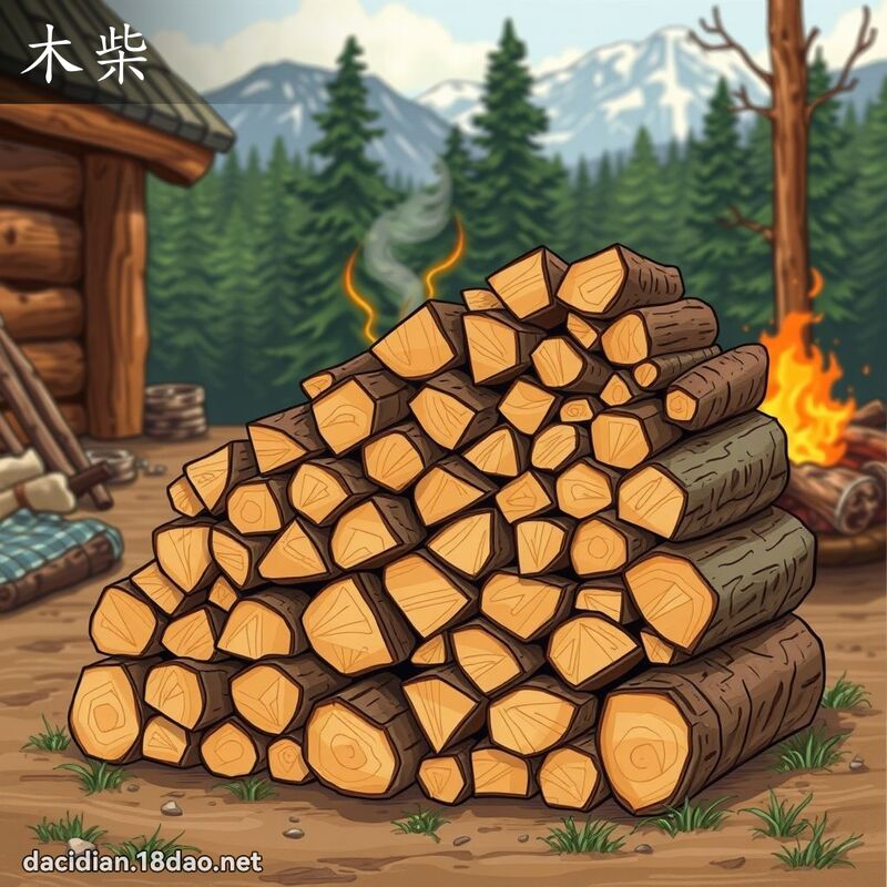 木柴 - 國語大辭典配圖