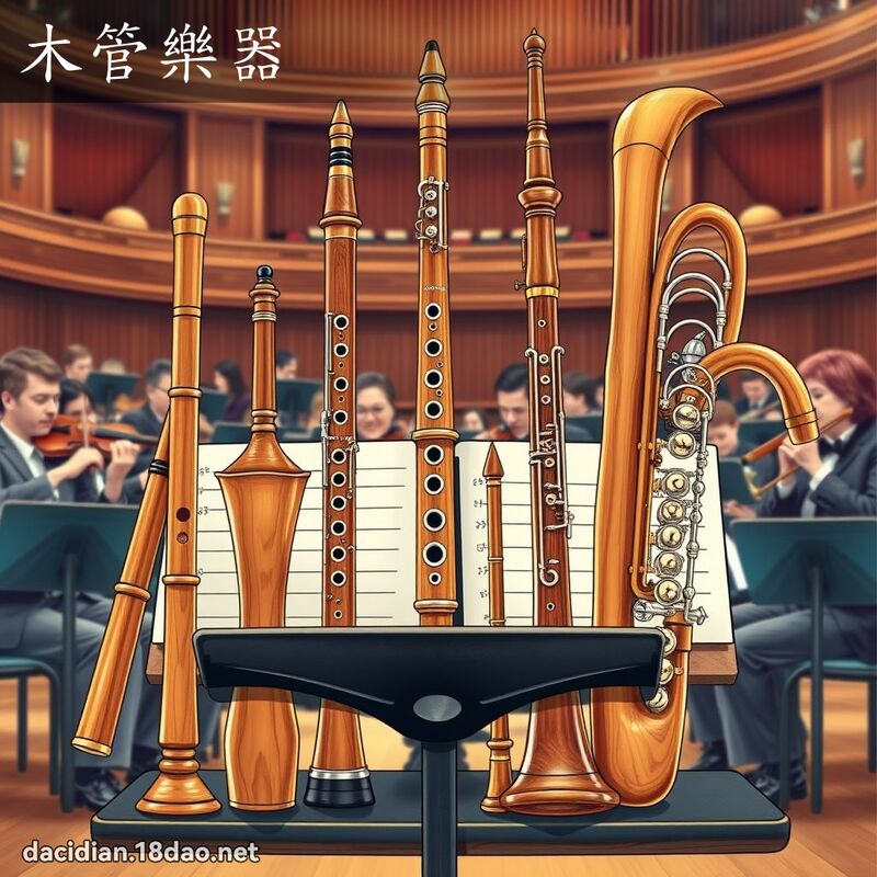 木管樂器 - 國語大辭典配圖