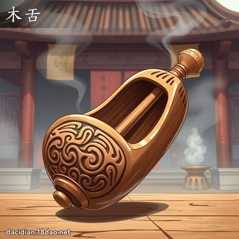 木舌 - 國語大辭典配圖
