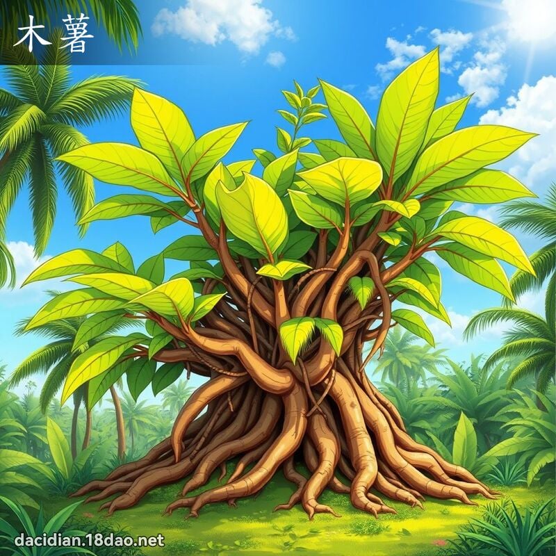 木薯 - 國語大辭典配圖