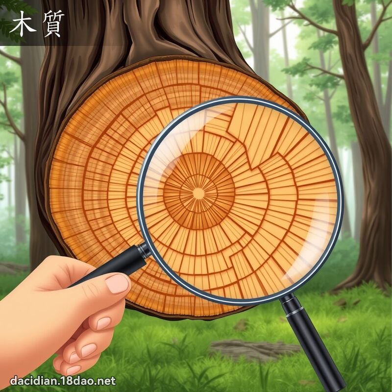 木质 - 国语大辞典配图