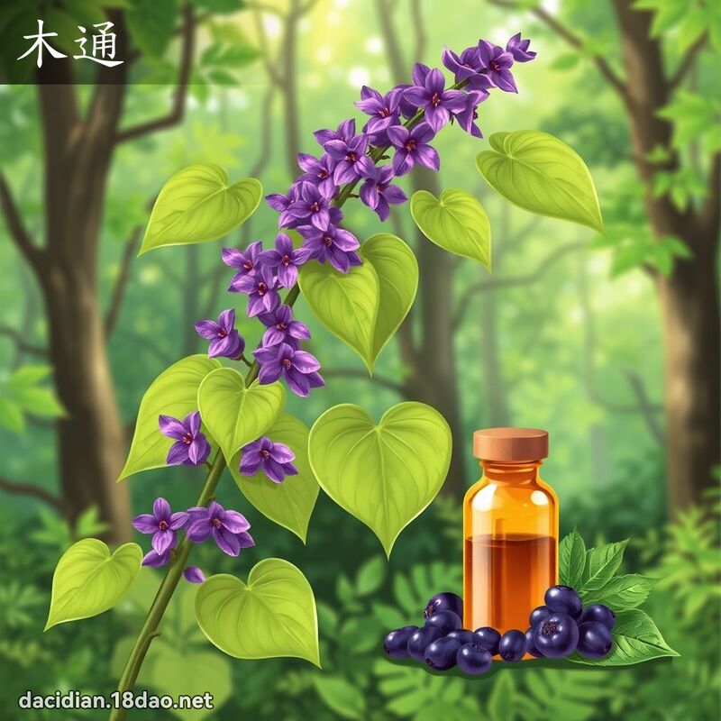 木通 - 國語大辭典配圖