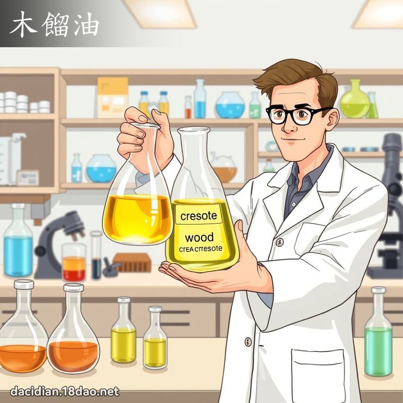 木馏油 - 国语大辞典配图