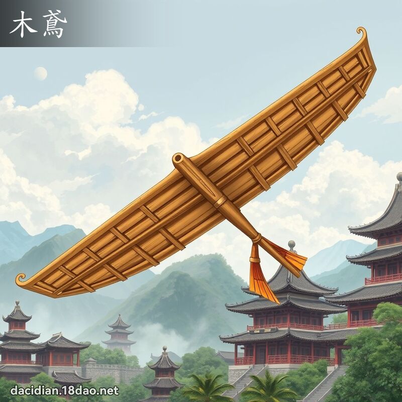木鳶 - 國語大辭典配圖