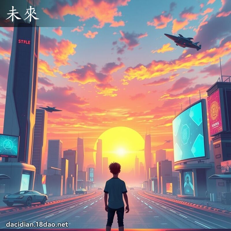 未來 - 國語大辭典配圖