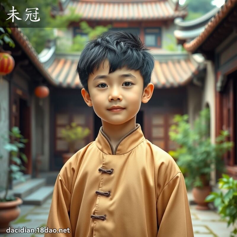 未冠 - 國語大辭典配圖