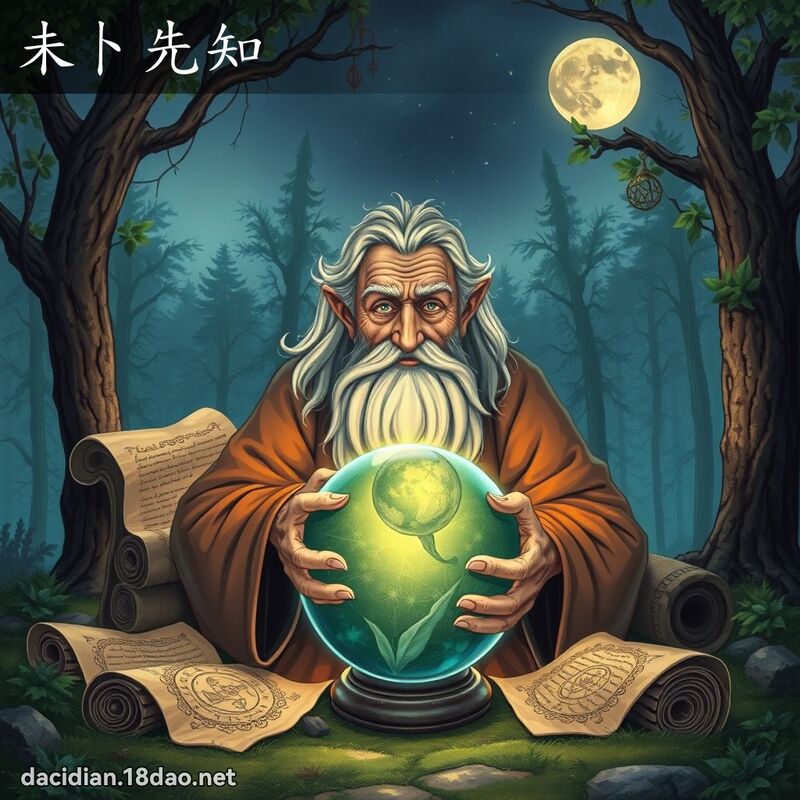 未卜先知 - 国语大辞典配图