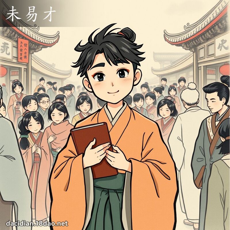 未易才 - 國語大辭典配圖