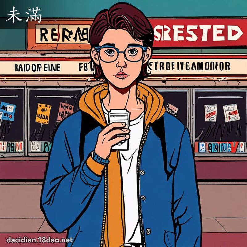 未滿 - 國語大辭典配圖