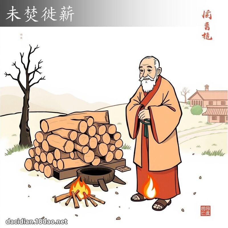 未焚徙薪 - 国语大辞典配图