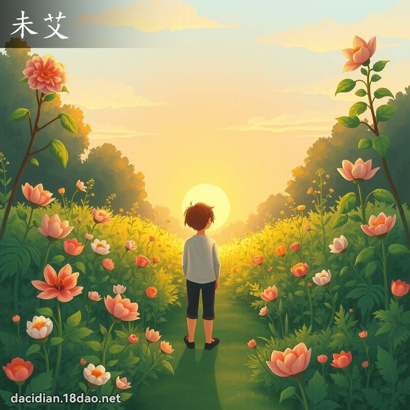 未艾 - 国语大辞典配图