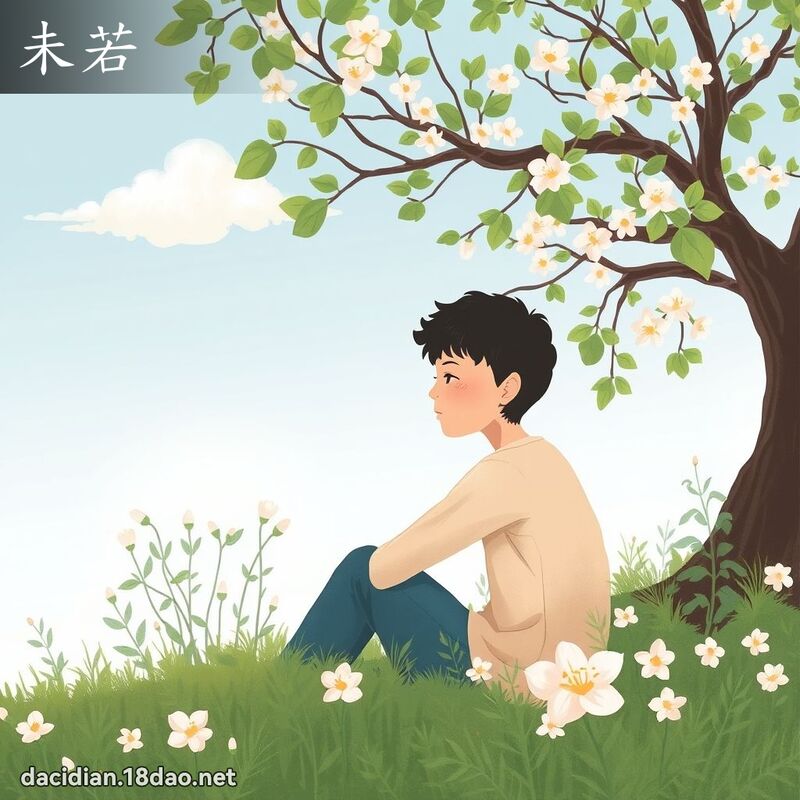 未若 - 國語大辭典配圖