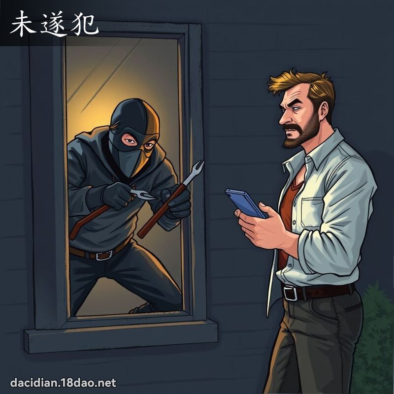 未遂犯 - 国语大辞典配图