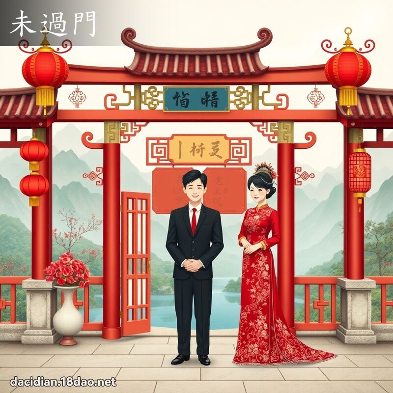 未過門 - 國語大辭典配圖