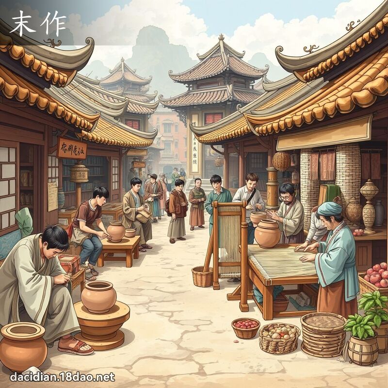 末作 - 国语大辞典配图