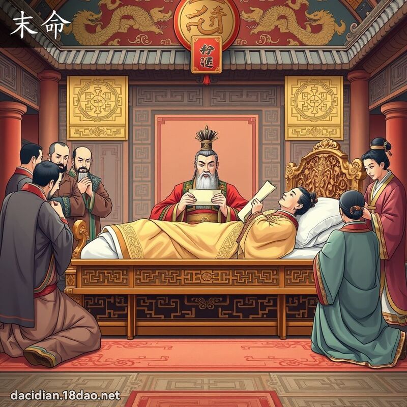 末命 - 国语大辞典配图
