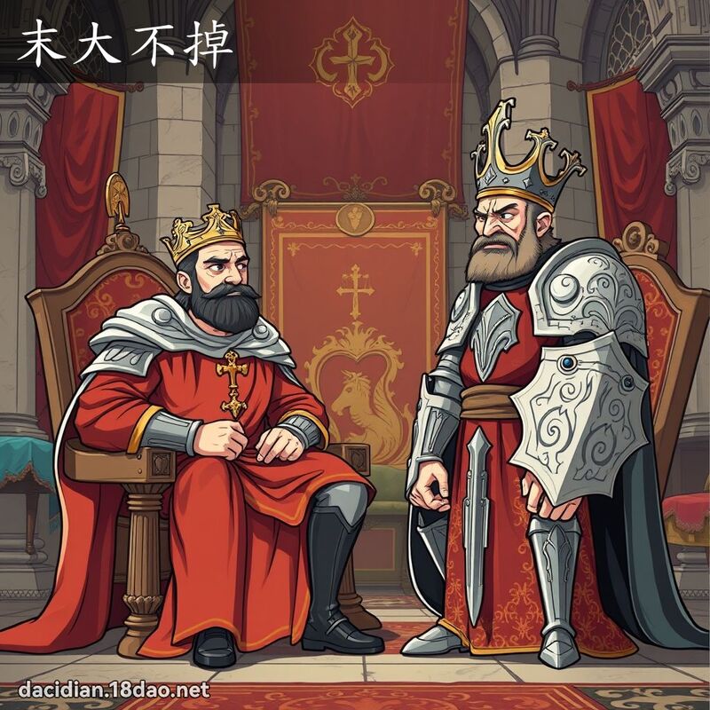 末大不掉 - 國語大辭典配圖
