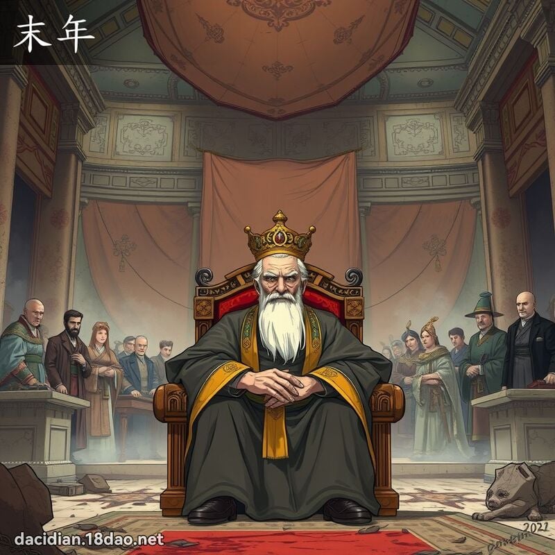 末年 - 國語大辭典配圖