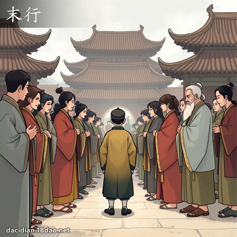 词语: 末行 (多意词)