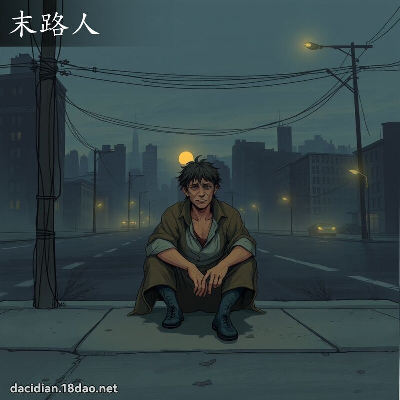 末路人 - 国语大辞典配图