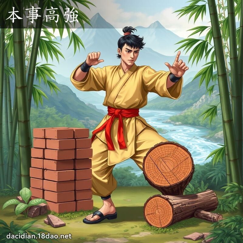 本事高強 - 國語大辭典配圖