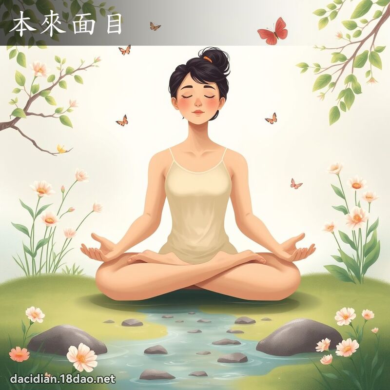 本來面目 - 國語大辭典配圖