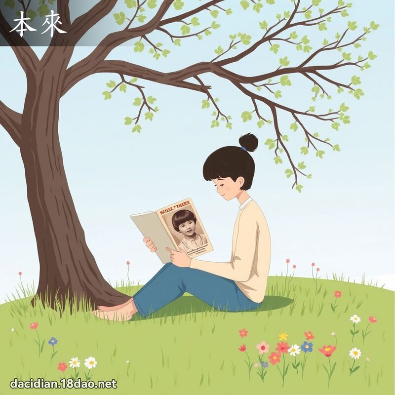 本来 - 国语大辞典配图