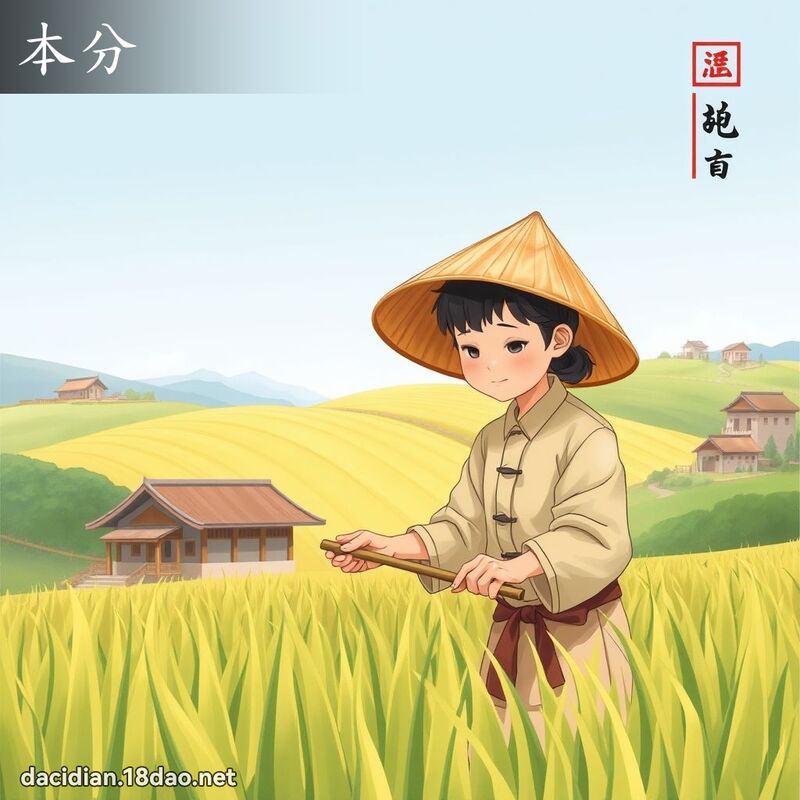 本分 - 国语大辞典配图