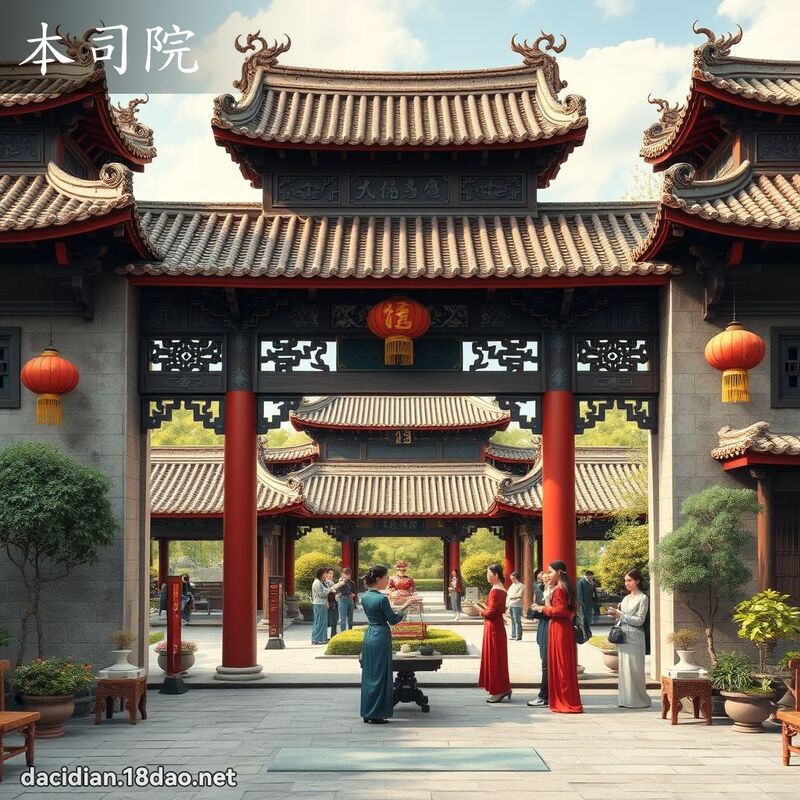 本司院 - 国语大辞典配图