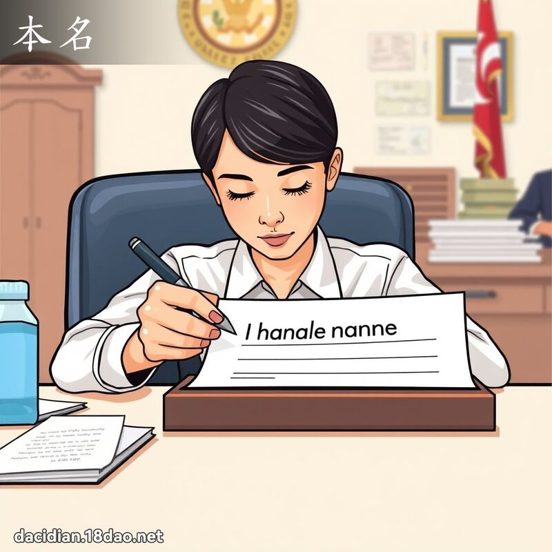 本名 - 国语大辞典配图