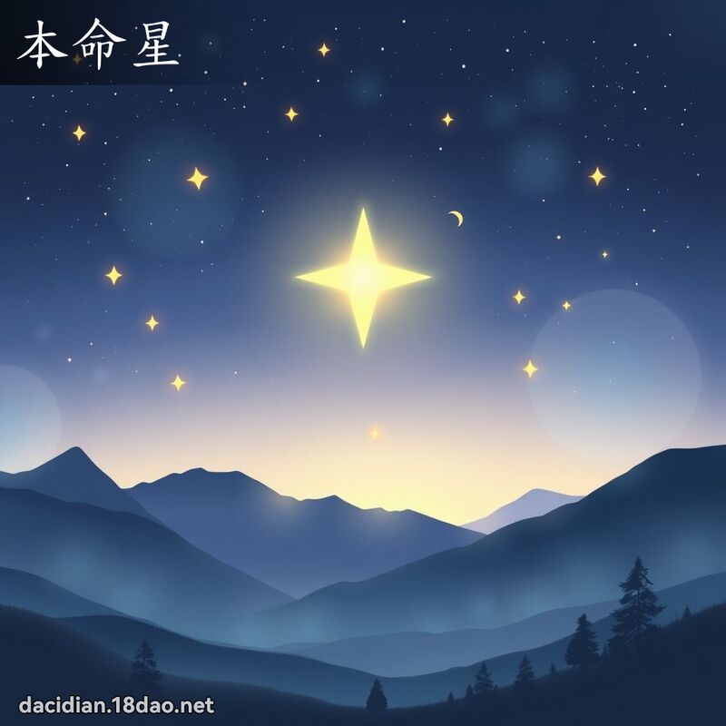 本命星 - 国语大辞典配图