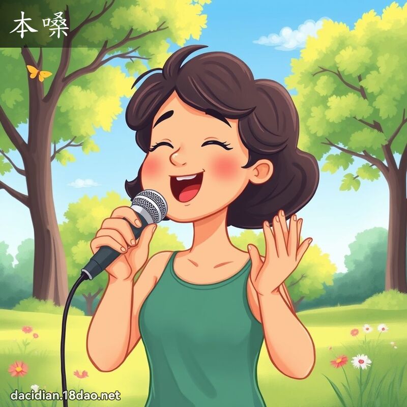 本嗓 - 國語大辭典配圖