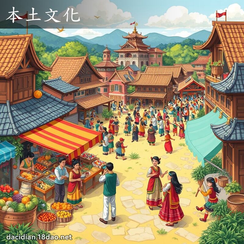本土文化 - 国语大辞典配图