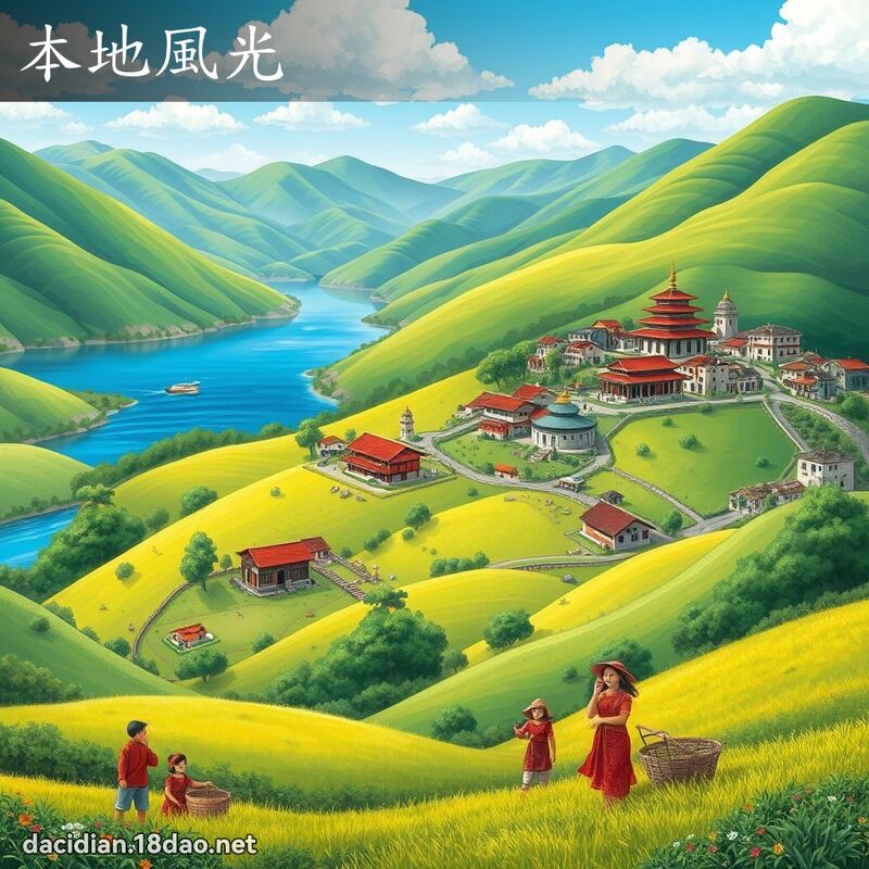本地風光 - 國語大辭典配圖
