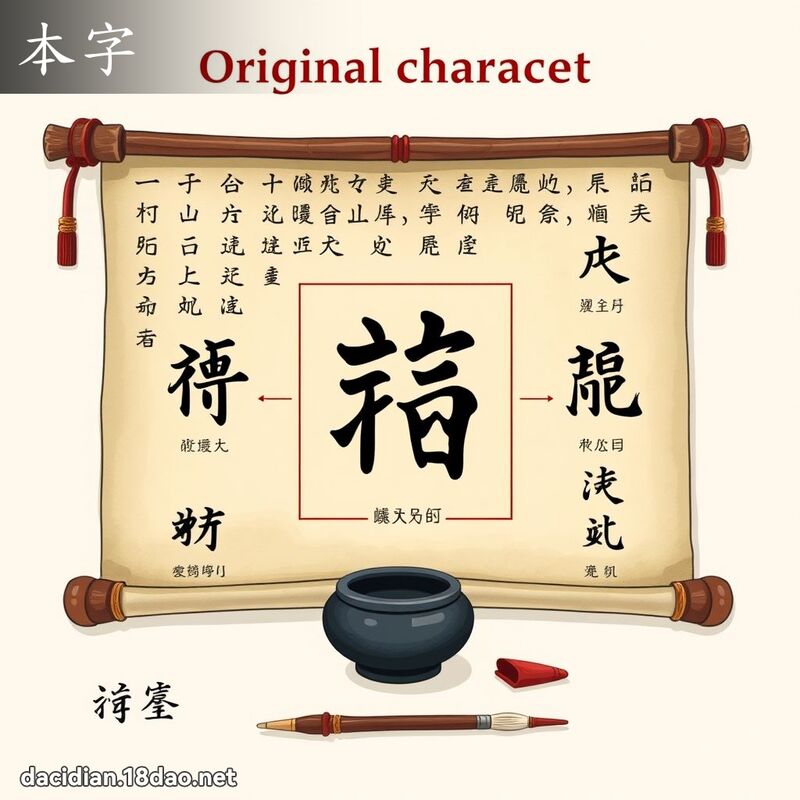 本字 - 国语大辞典配图