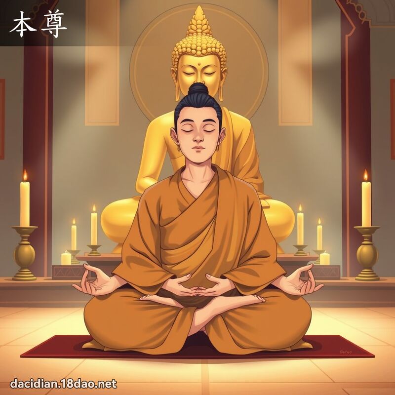 本尊 - 國語大辭典配圖