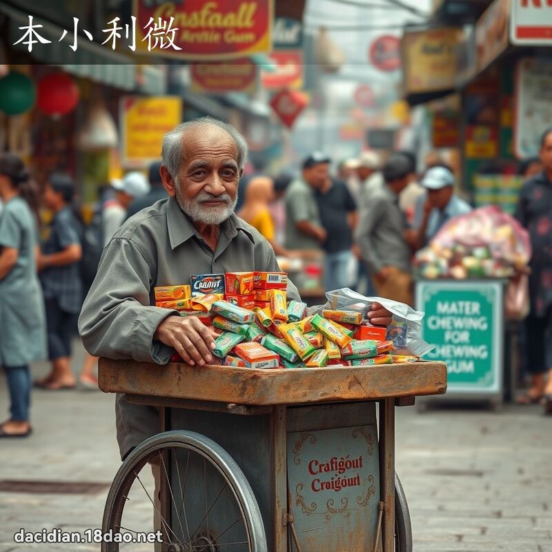 本小利微 - 國語大辭典配圖