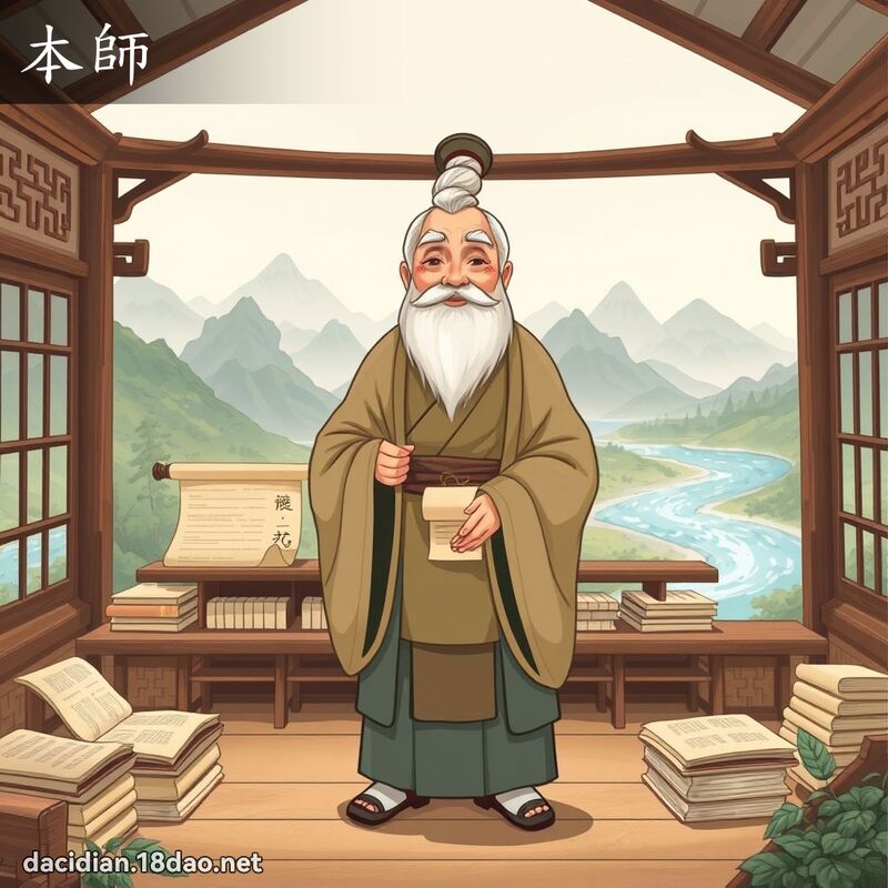 本師 - 國語大辭典配圖
