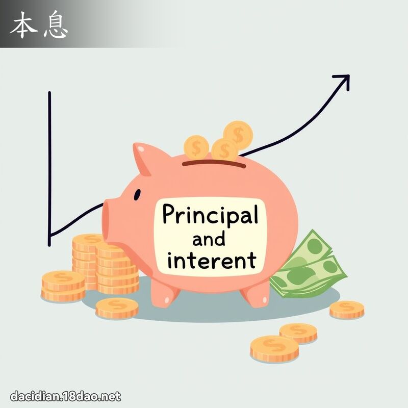 本息 - 國語大辭典配圖