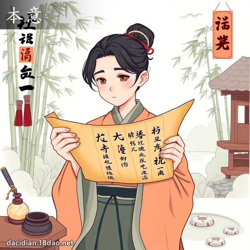 本意 - 國語大辭典配圖